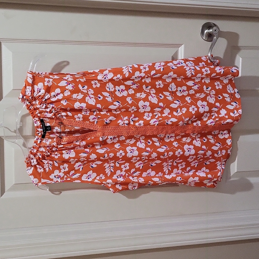 Zac & Rachel women's top, XL, Orange